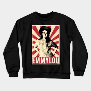 Retro Vintage Emmylou Harris Crewneck Sweatshirt